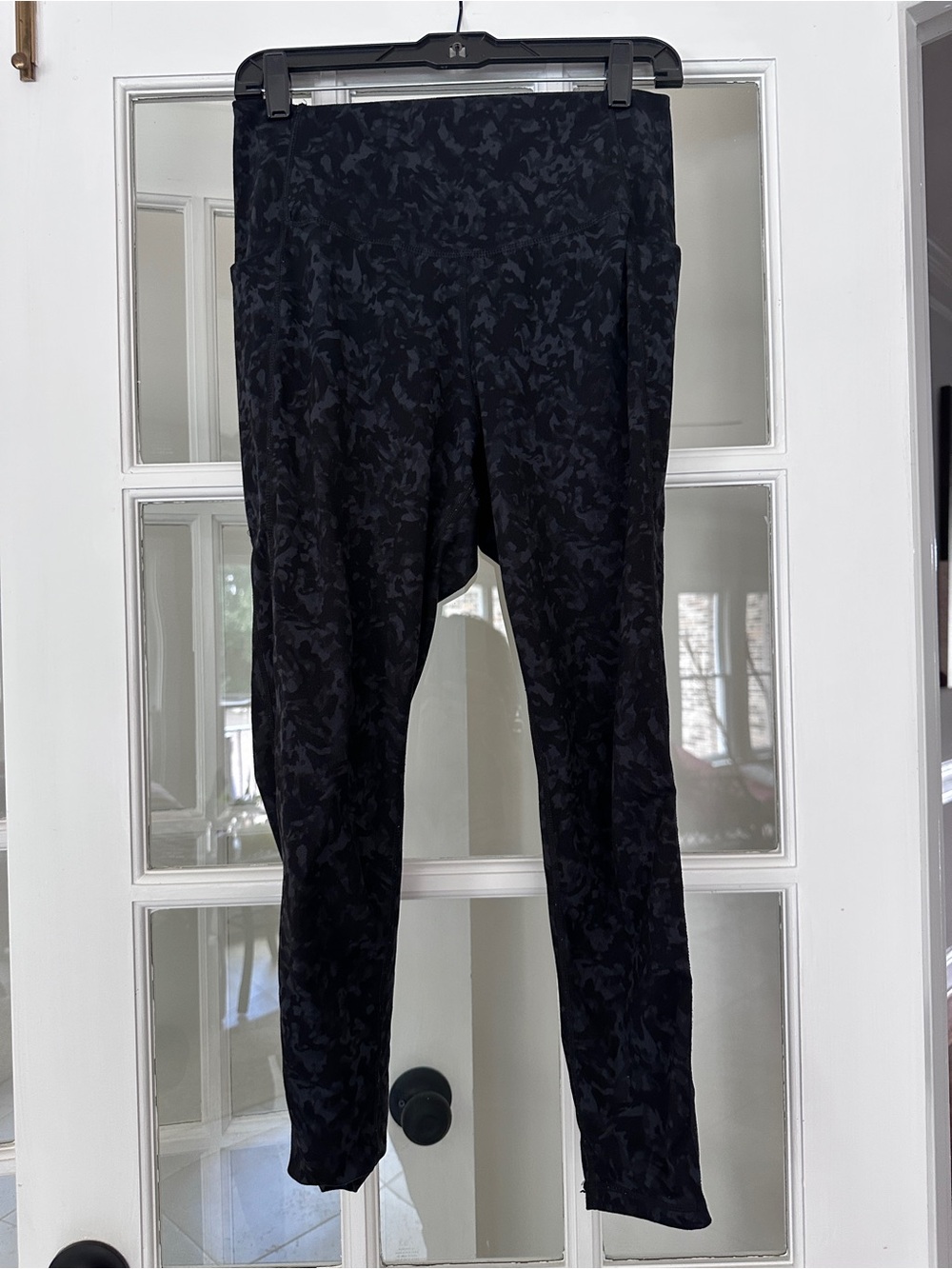 Danskin Black Subtle Camo Active Leggings